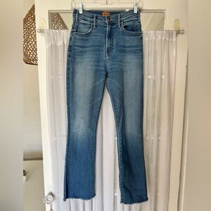 MOTHER Flare Jeans in Classic Blue